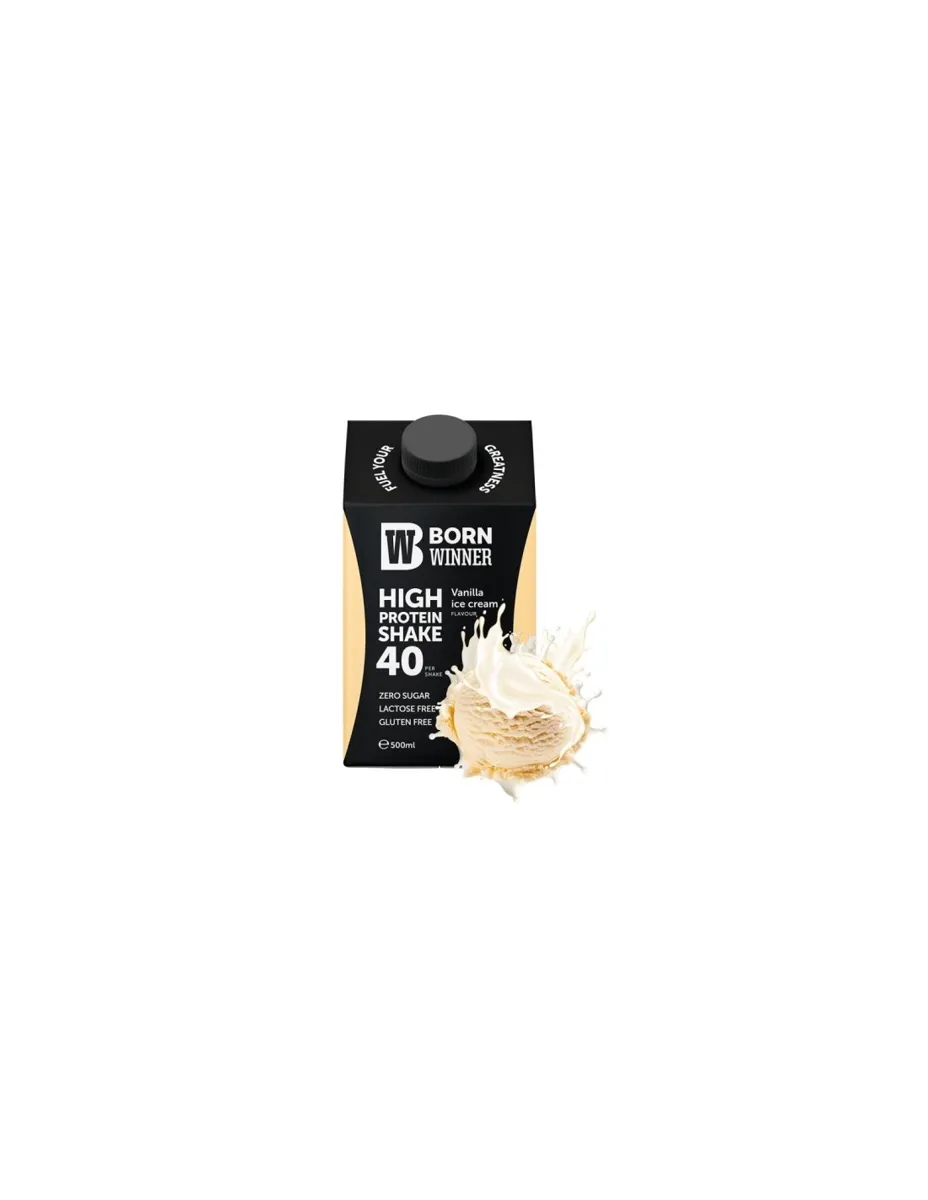 Protein shake, sabor helado de vainilla, 500ml