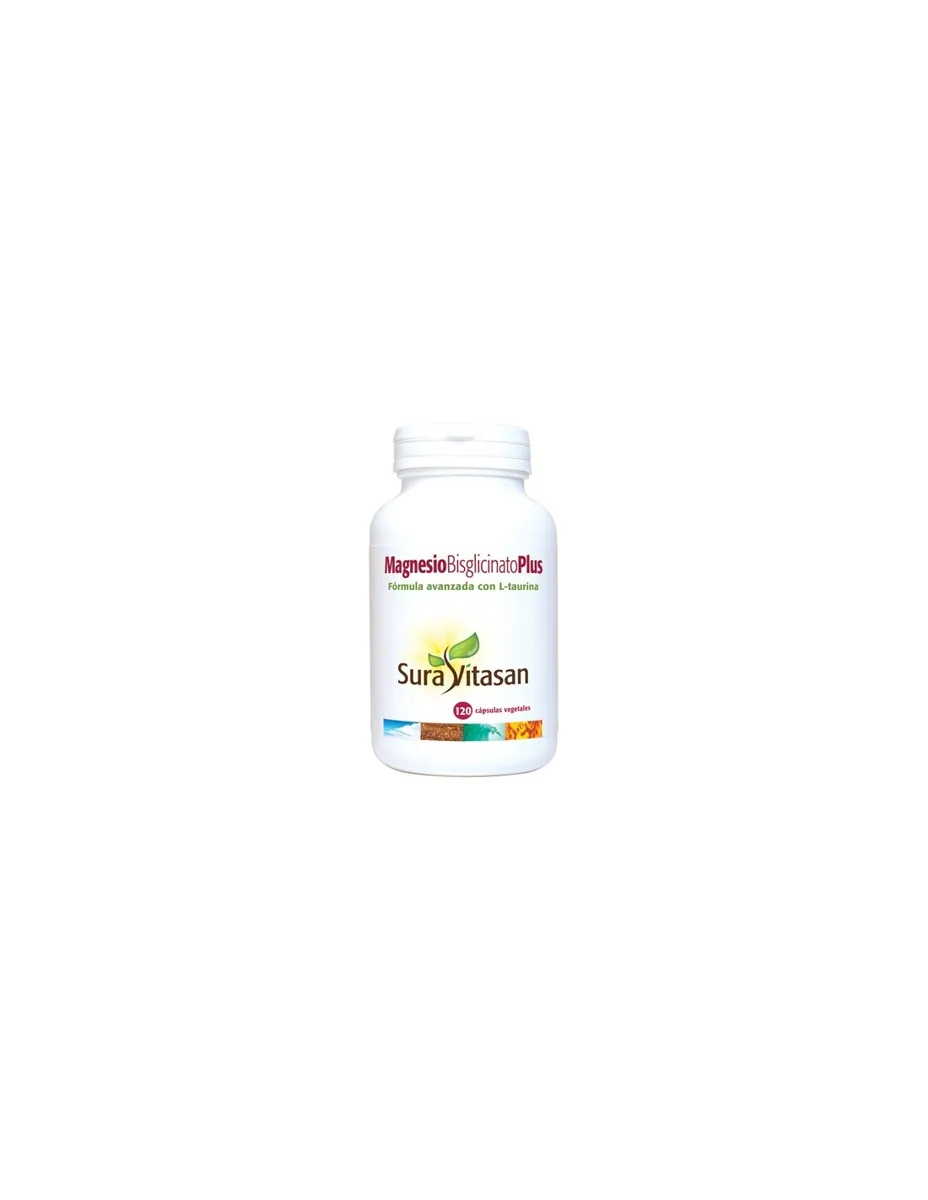 Bisglicinato de magnesio plus, 120 cápsulas