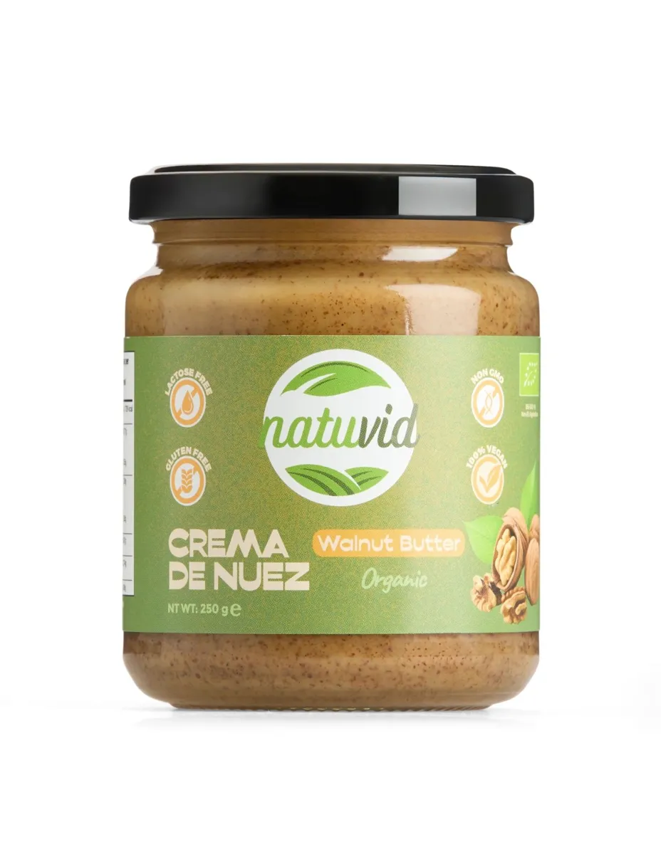 Crema de Nuez, BIO, 250 gramos