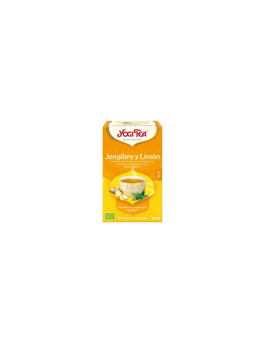 Infusión, Jengibre y limón, 17 bolsitas