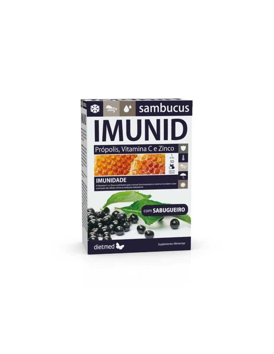 Imunid, Sambucus, 30 cápsulas