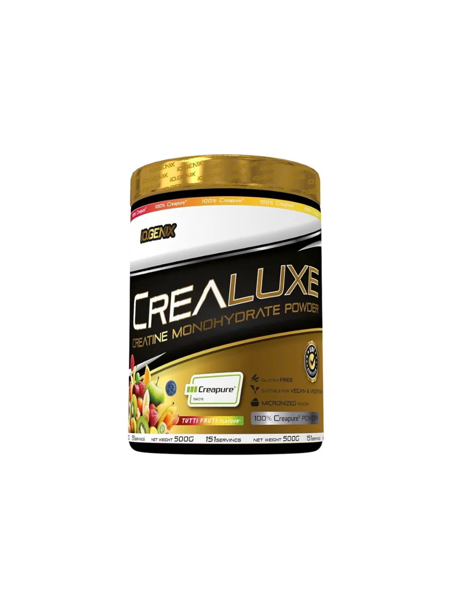Creatina, Creapure, sabor Tutti Fruti, 500 gramos