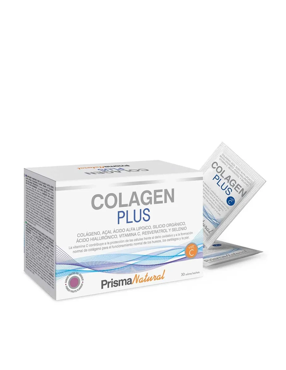 Colagen Plus, hidrolizado, 5000mg, 30 sobres, sabor Frutos del Bosque,