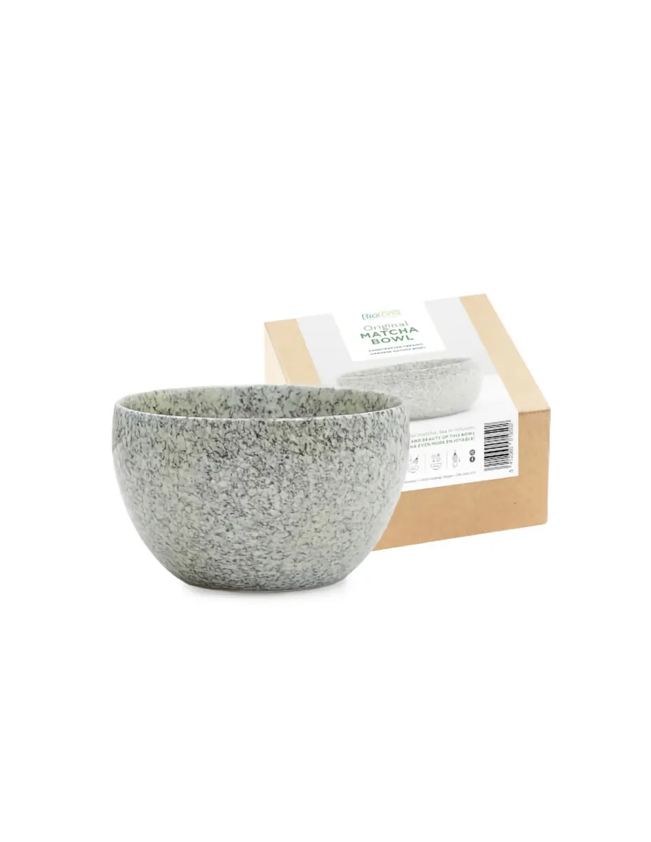 Matcha Bowl, Grey & Green
