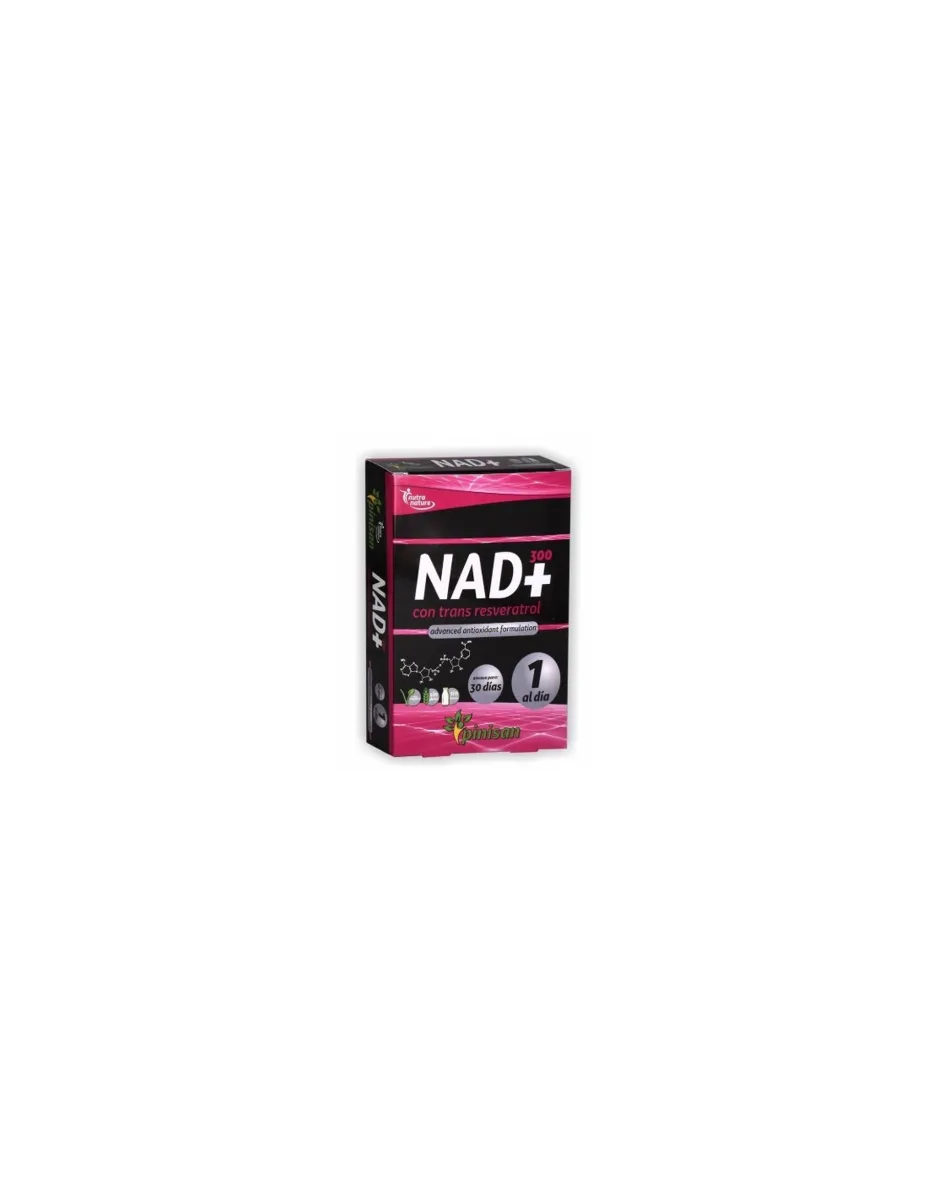 NAD+con Trans Resveratrol, 30 cápsulas