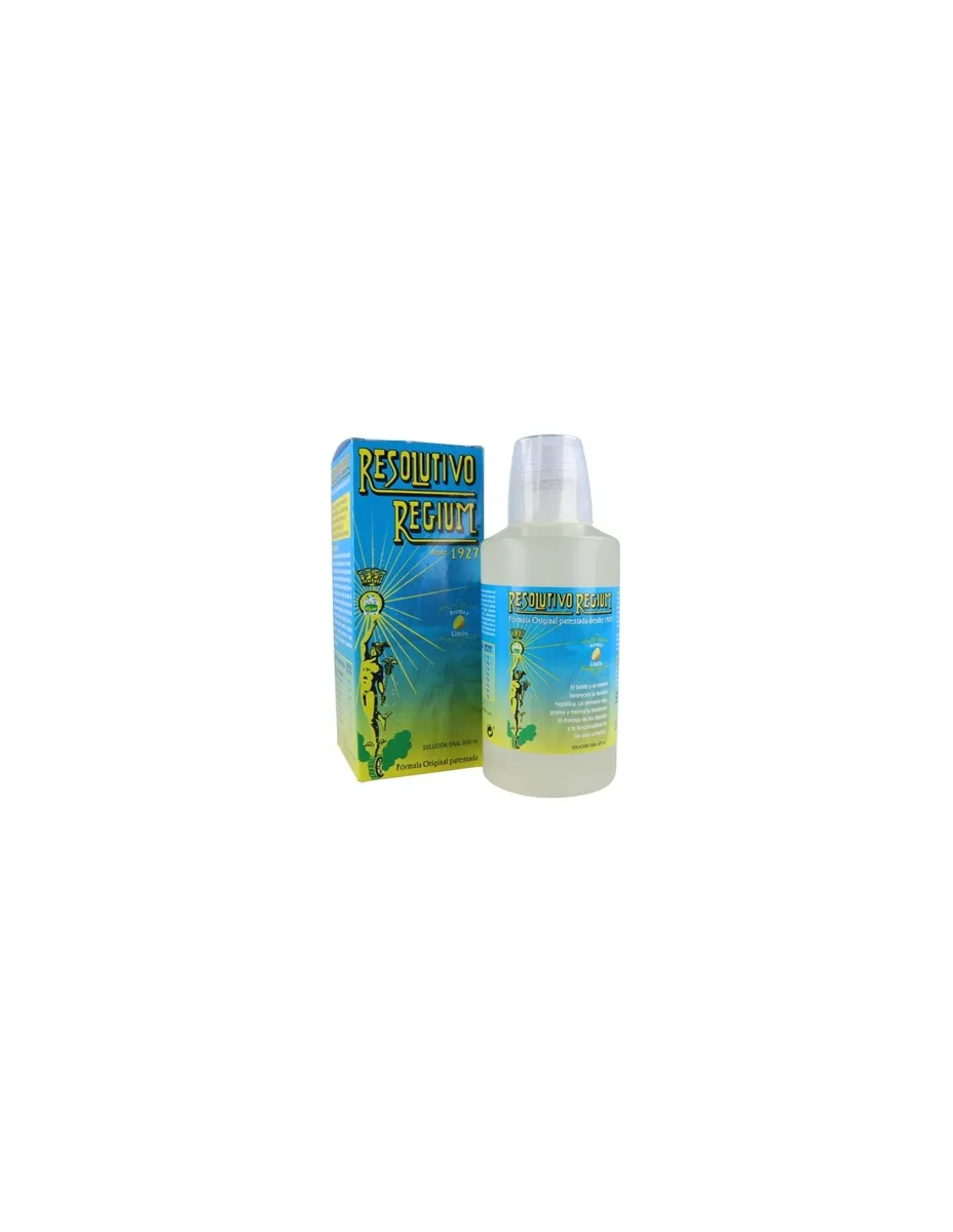 Resolutivo Regium, sabor limón, 600 ml