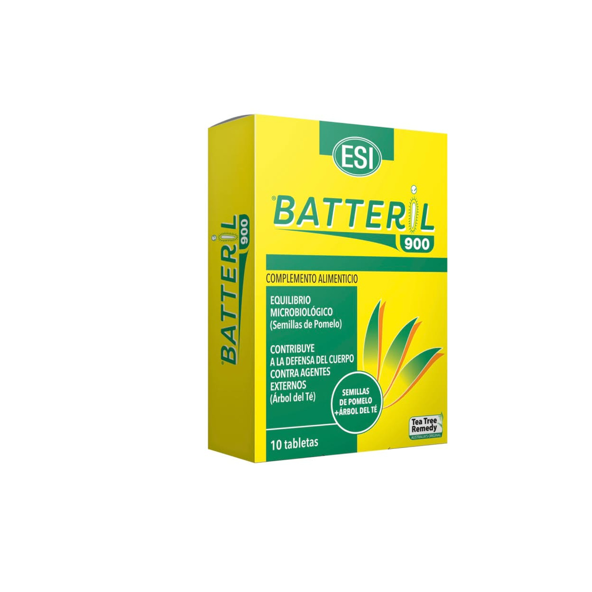 Batteril,  Árbol del Té y semillas de Pomelo, 10 tabletas