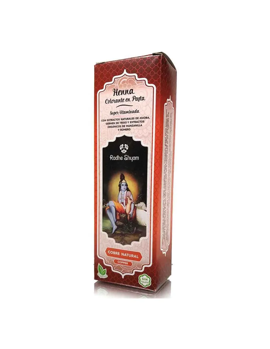 Henna cobre natural en pasta