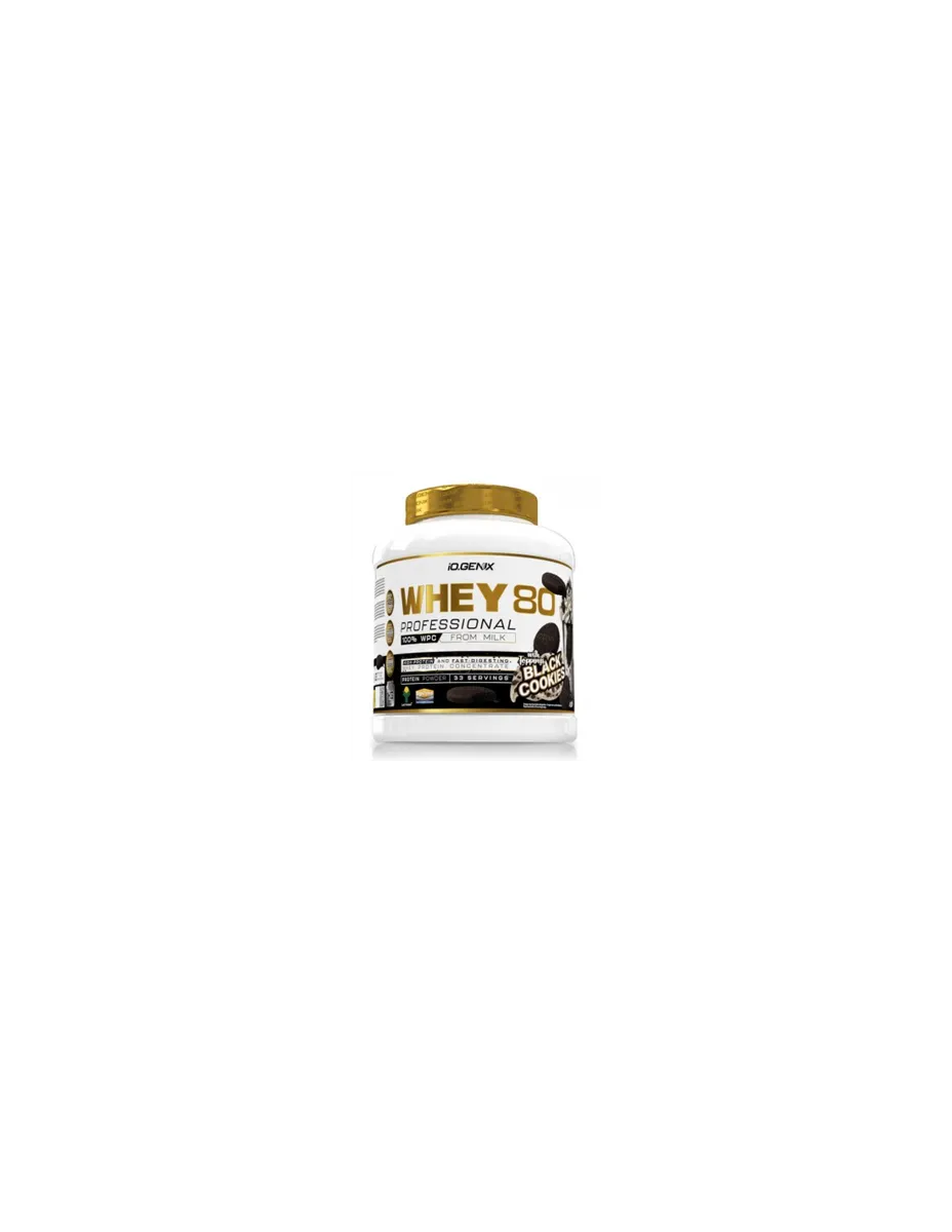 Proteína Whey, sabor Black cookies (Oreo), 1Kg