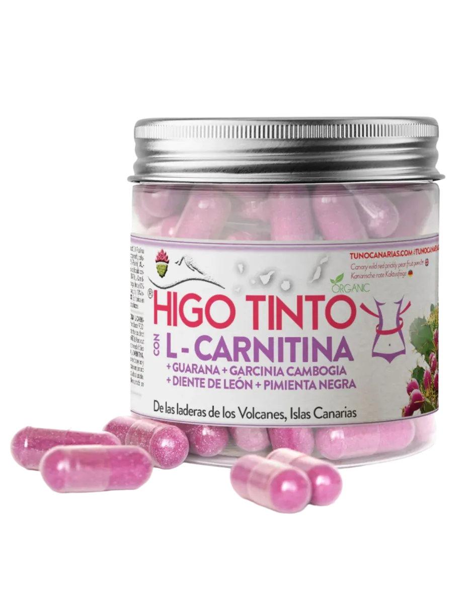 Higo tinto con L-Carnitina, 90 cápsulas