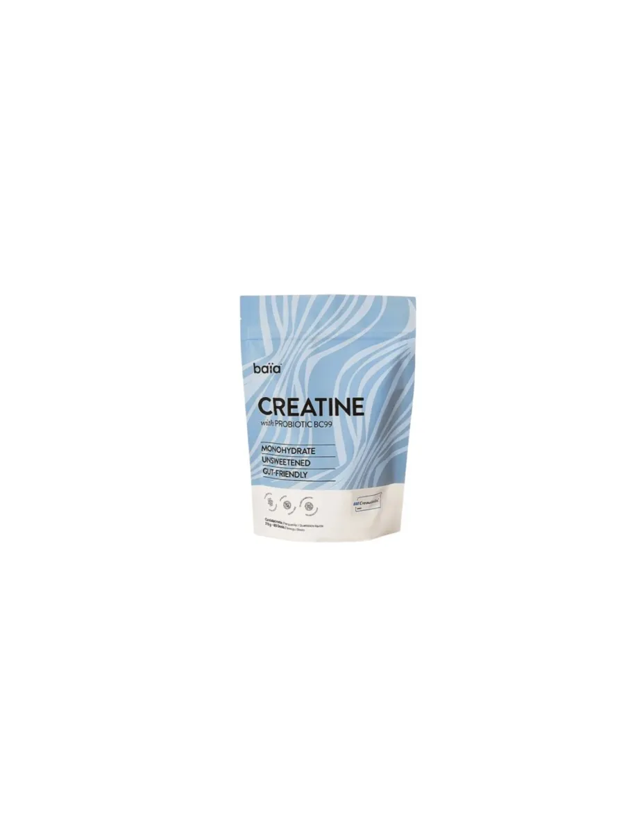 Creatina, Monohidrato micronizada con probiotic BC99, 210 gramos