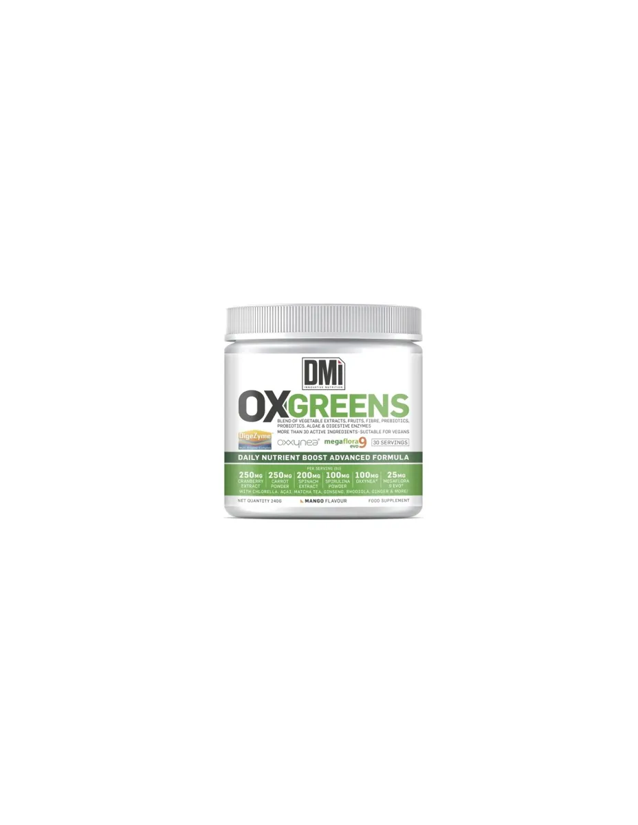 OX Greens, 240 gramos, sabor Mango