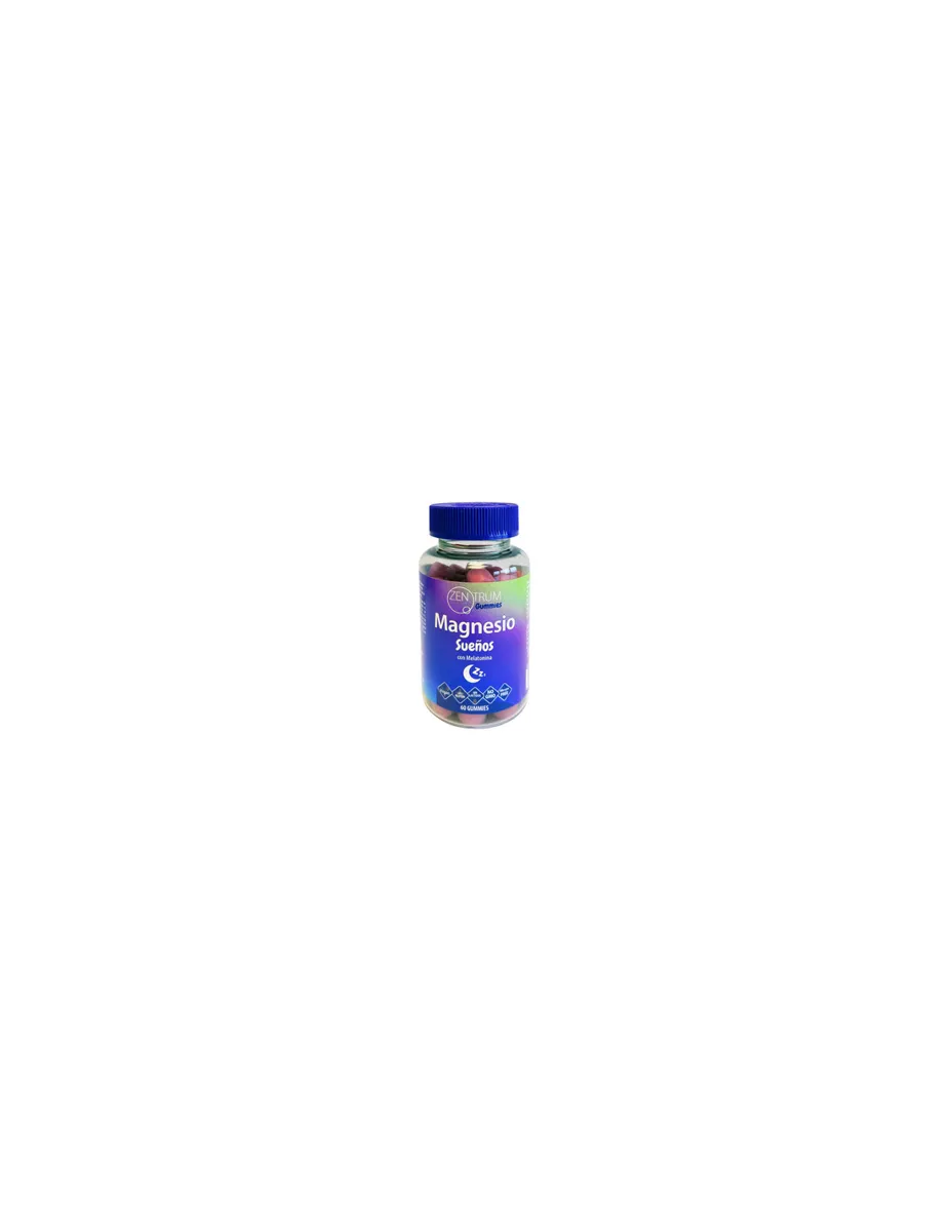 Magnesio + Melatonina (sueños), 60 gummies, Zentrum