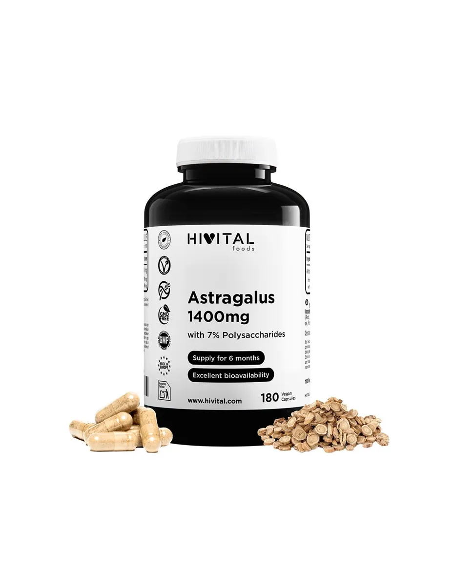 Astragalus, 1400 mg, 160 cápsulas
