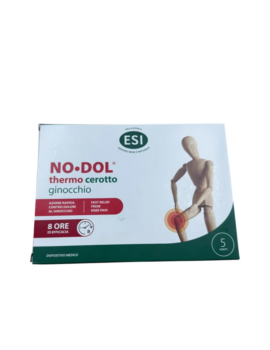 NODOL, Thermo parches, rodilla, 5 parches