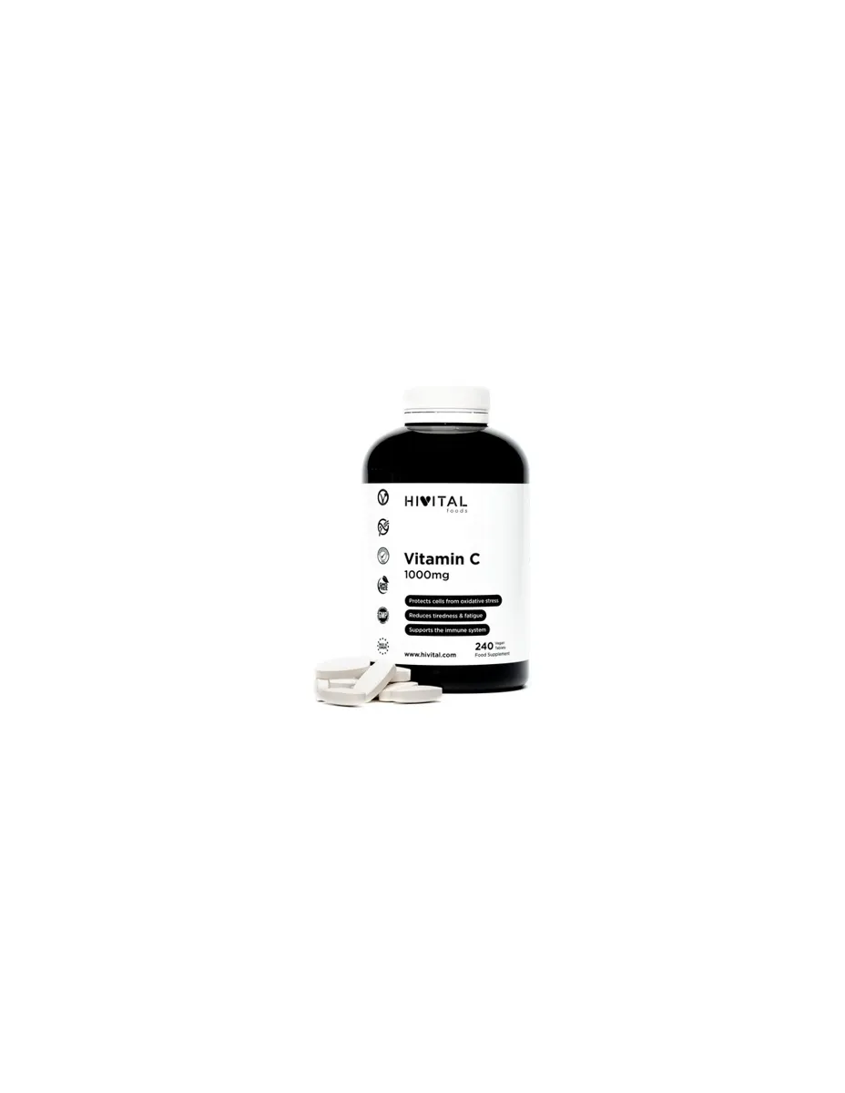 Vitamina C, 1000mg, 240 comprimidos