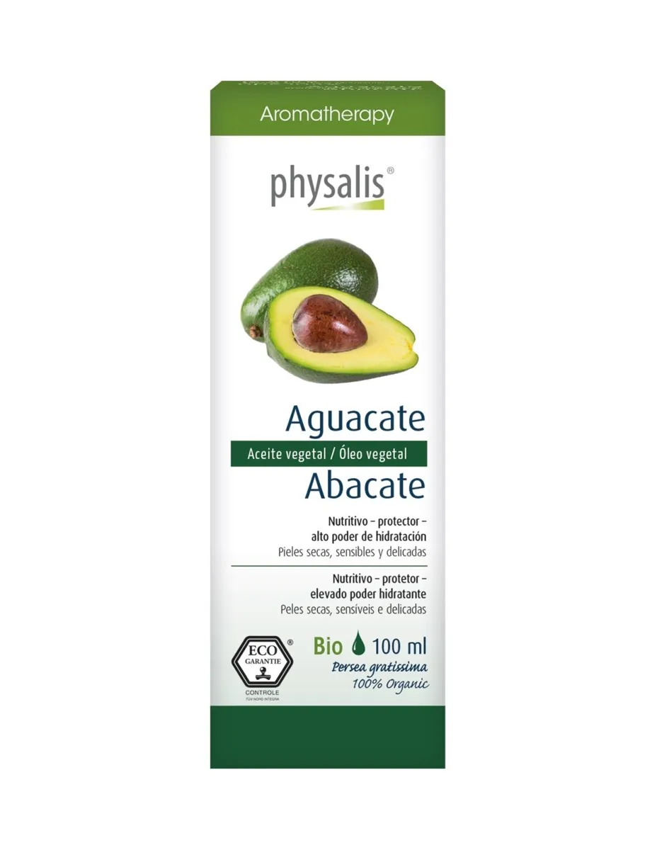 Aceite vegetal, Aguacate, BIO, 100ml