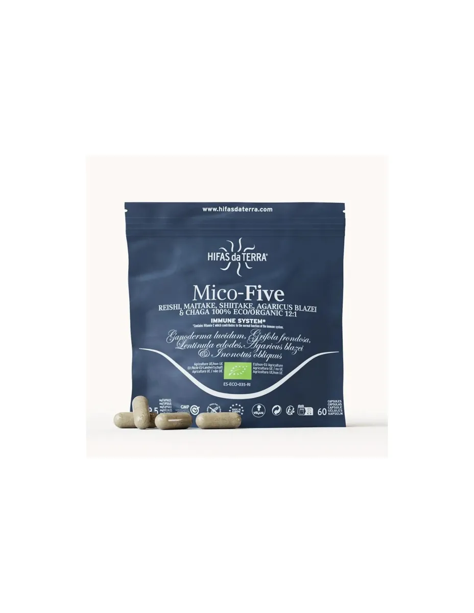 Mico Five con vitamina C, Doypack, 60 cápsulas