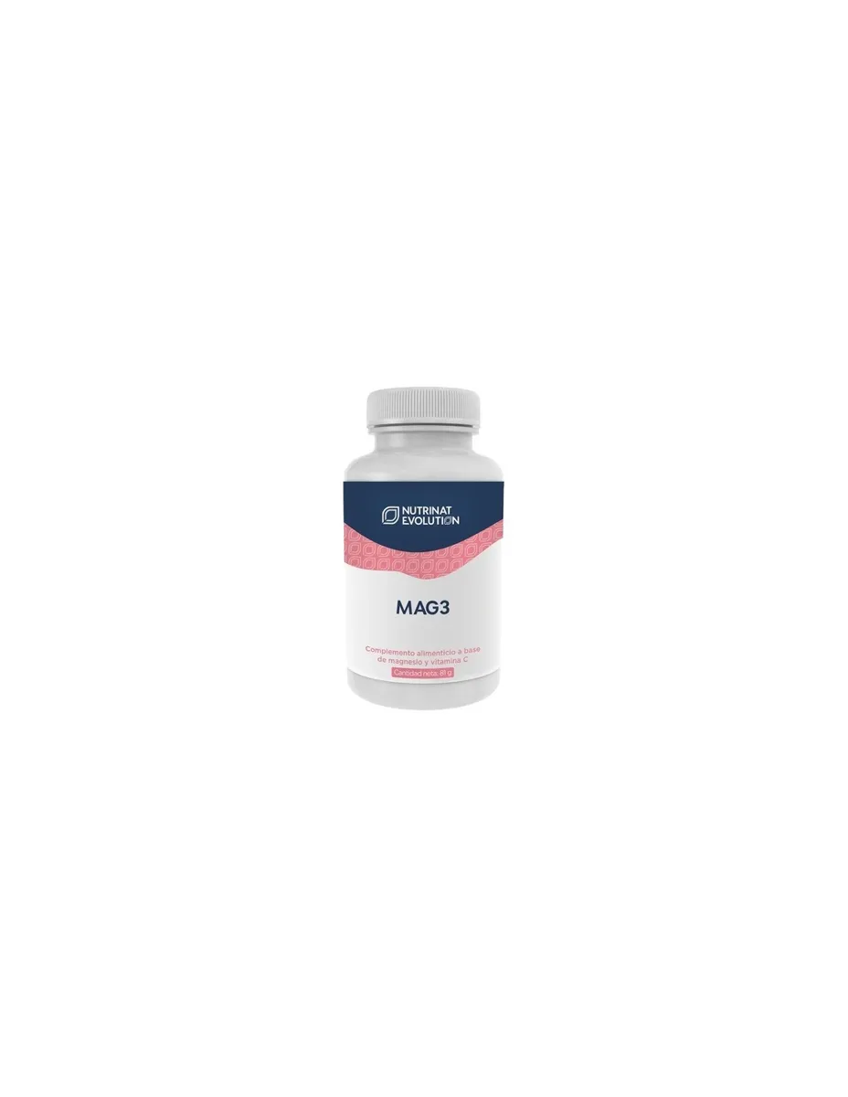 MAG 3, magnesio y Vitamina C, 90 cápsulas