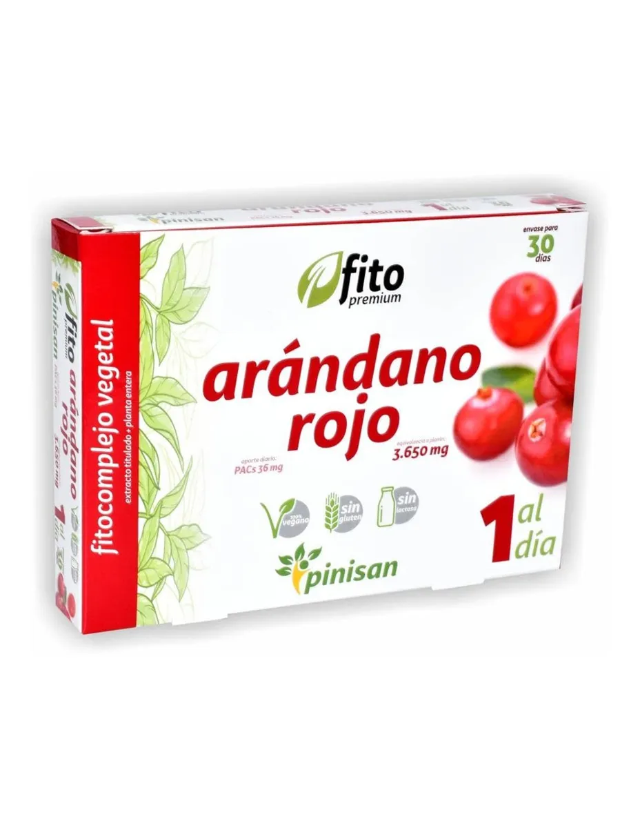 Fito Premium Arándano rojo, 30 cápsulas