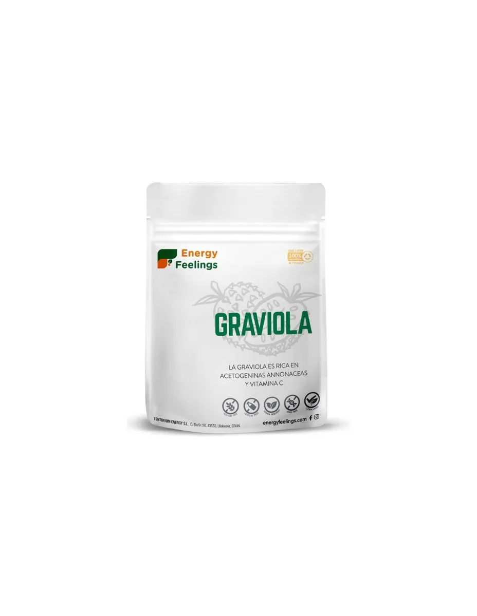 Graviola (Guanábana), Vegano, sin gluten ni lactosa, en polvo, (30 dosis),150gr