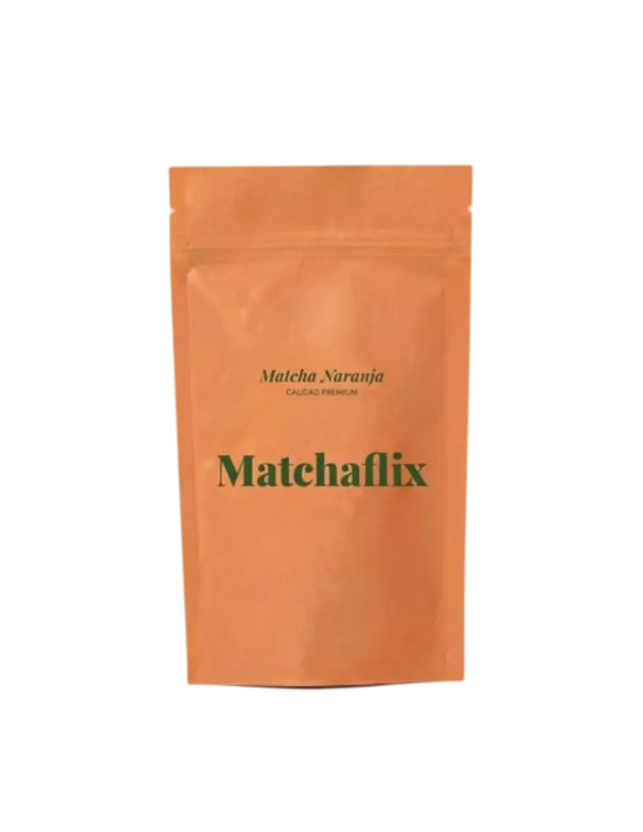 Té Matcha, Naranja, Premium, 100 gramos, Doypack