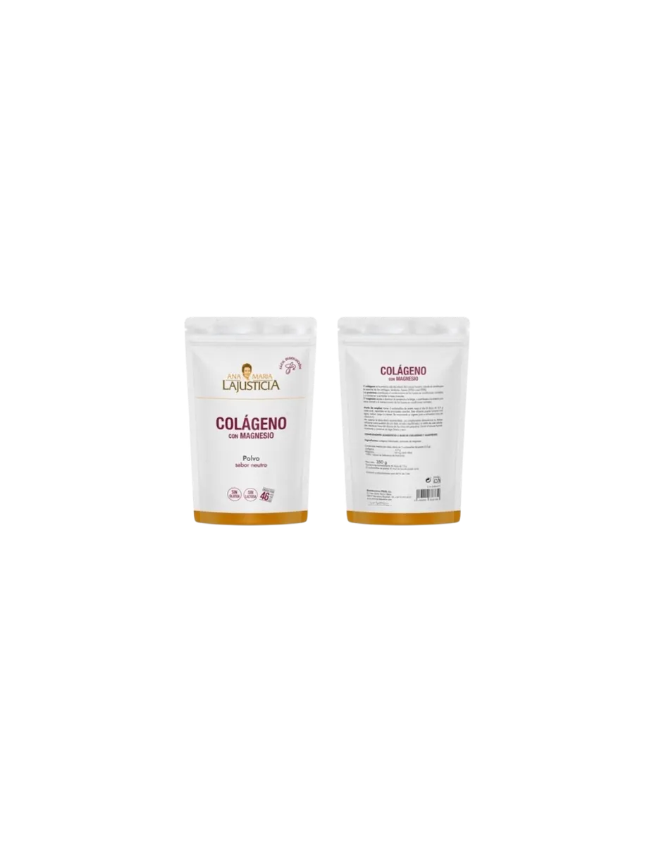 Colágeno Hidrolizado con magnesio, sabor neutro, sin gluten ni lactosa, 350 gramos (46 días)