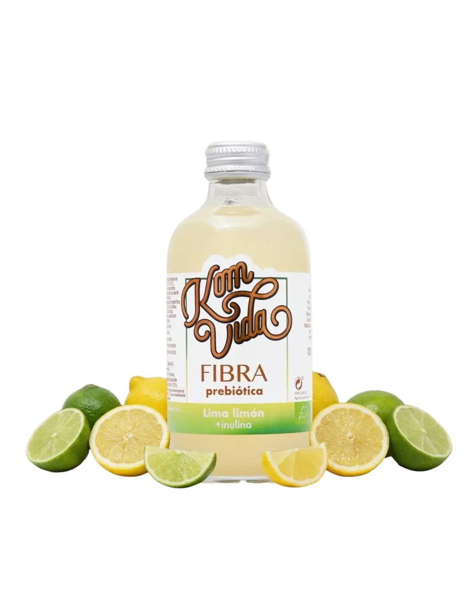 Komfibra, sabor  Té verde, Lima Limón y Achicoria, 250ml