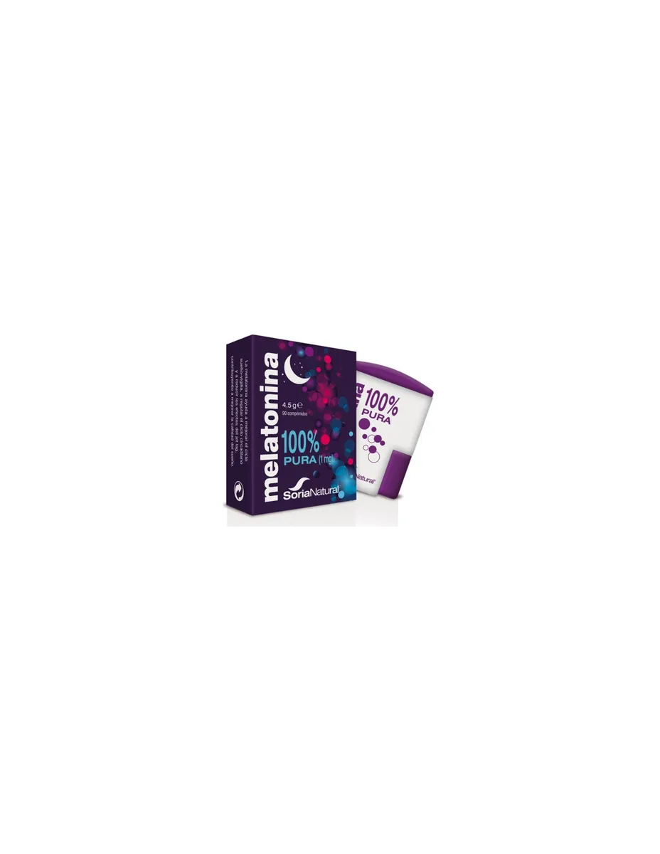 Melatonina, 100% pura, 1 mg, 90 comprimidos