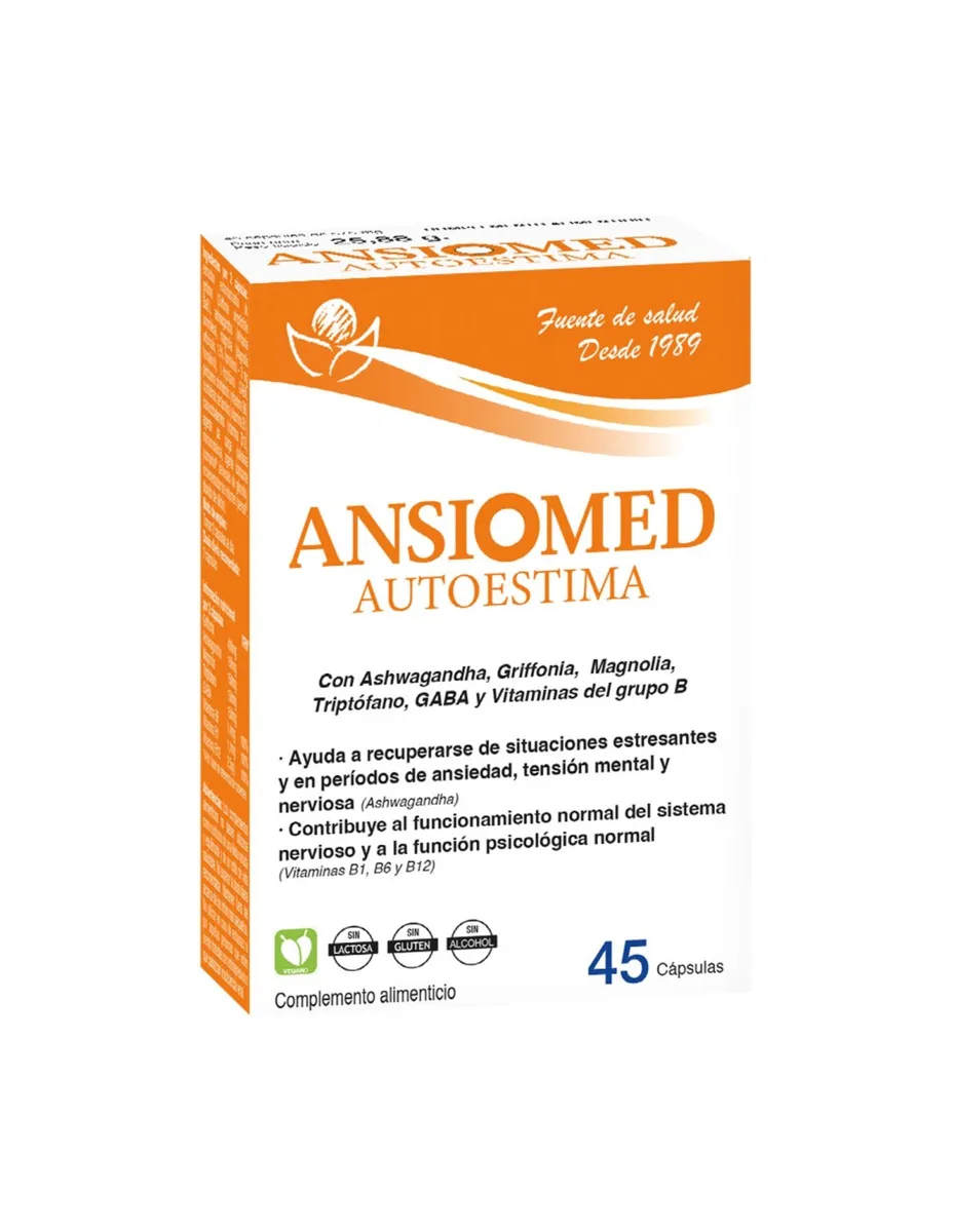 Ansiomed Autoestima, 45 cápsulas vegetales
