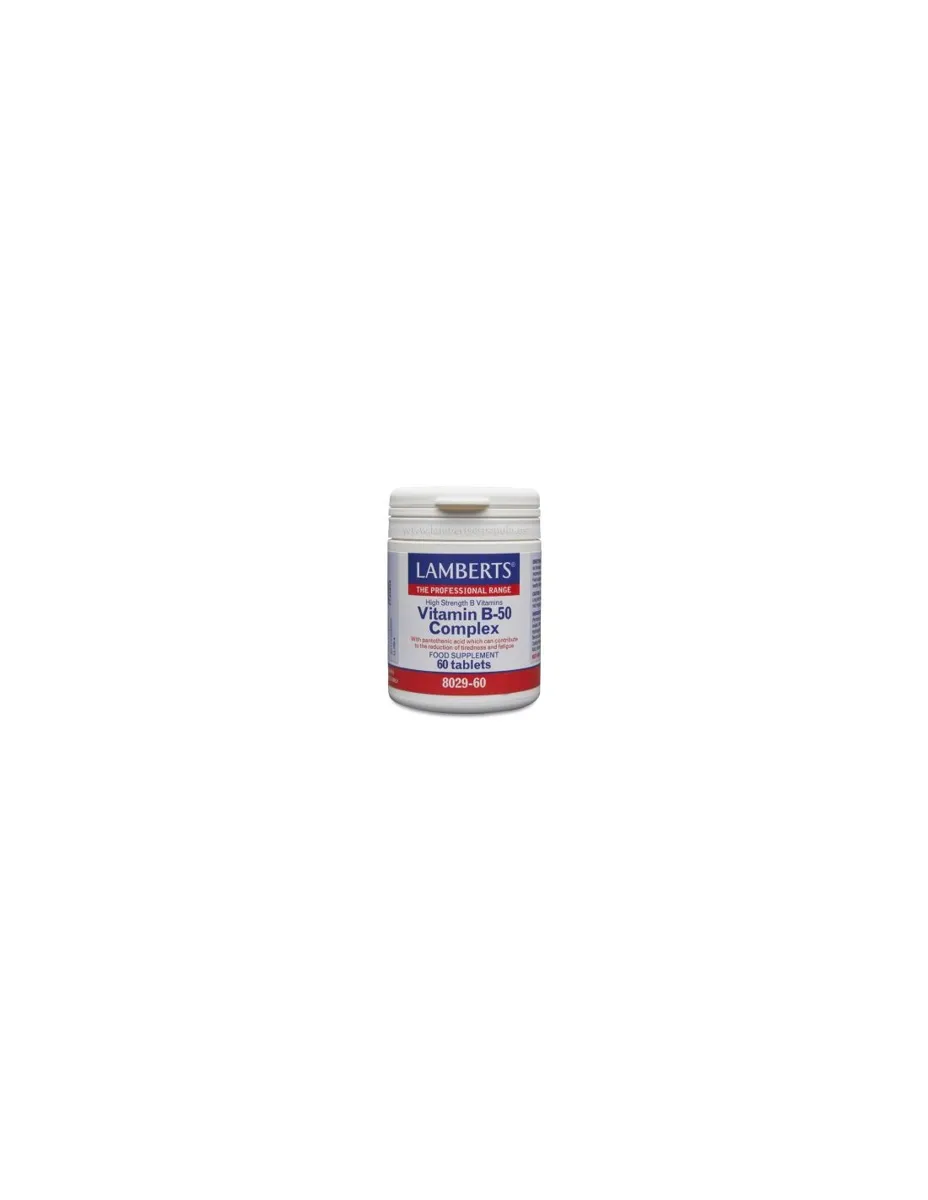 Vitamina B50 Complex, 60 tabletas