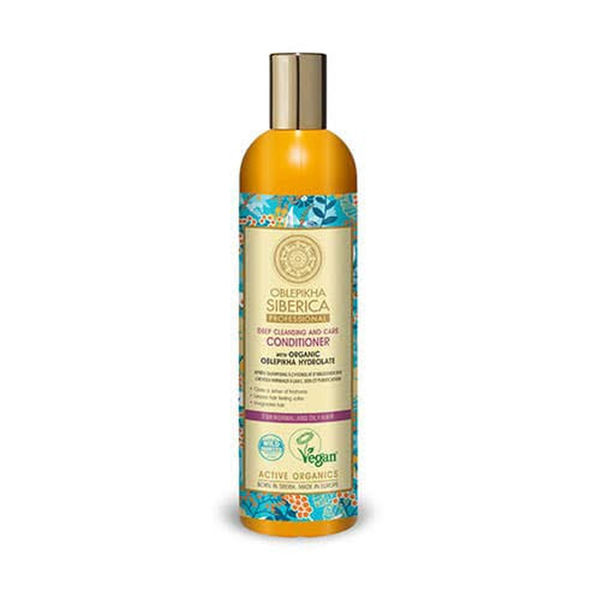 Acondicionador Oblepikha. para cabello normal y graso, 400ml