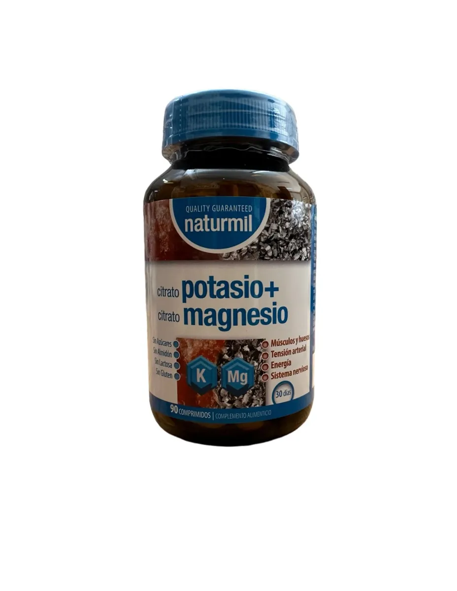 Citrato de potasio y citrato de magnesio, 90 comprimidos