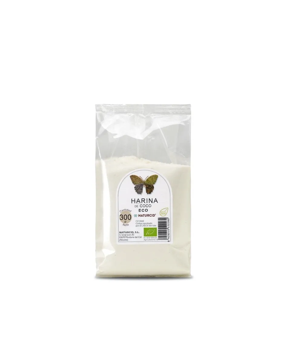 Harina de coco, BIO, 300 gramos