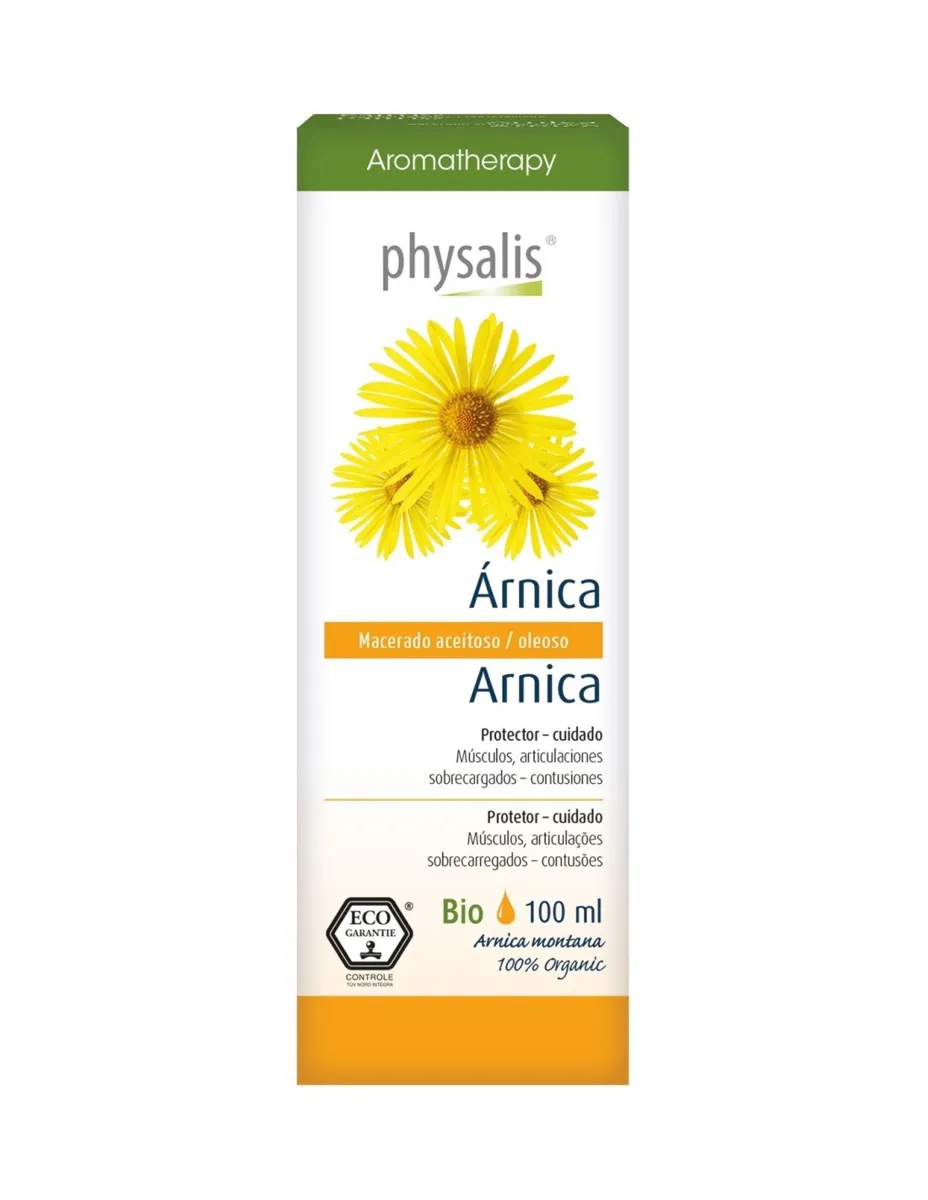Aceite vegetal, Árnica, BIO, 100ml