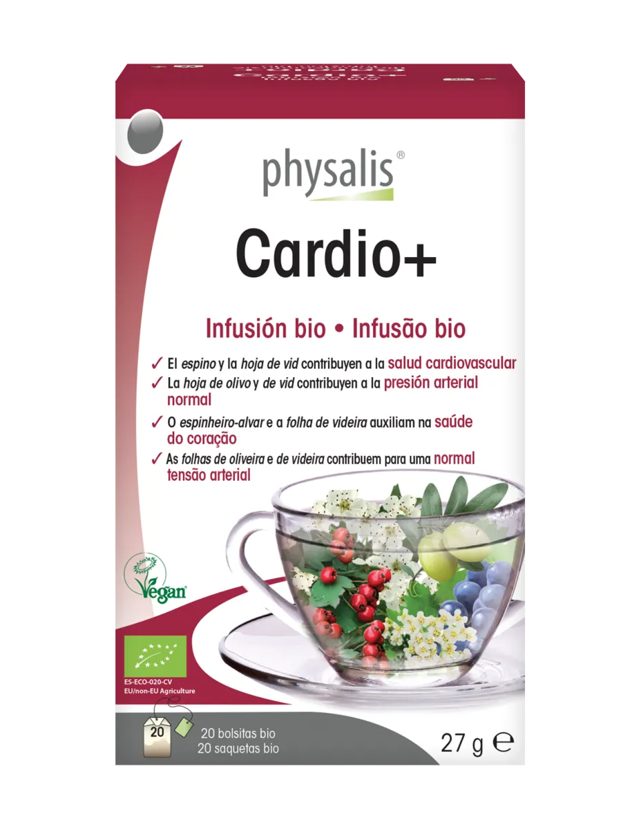 Infusión Cardio+, 20 bolsitas