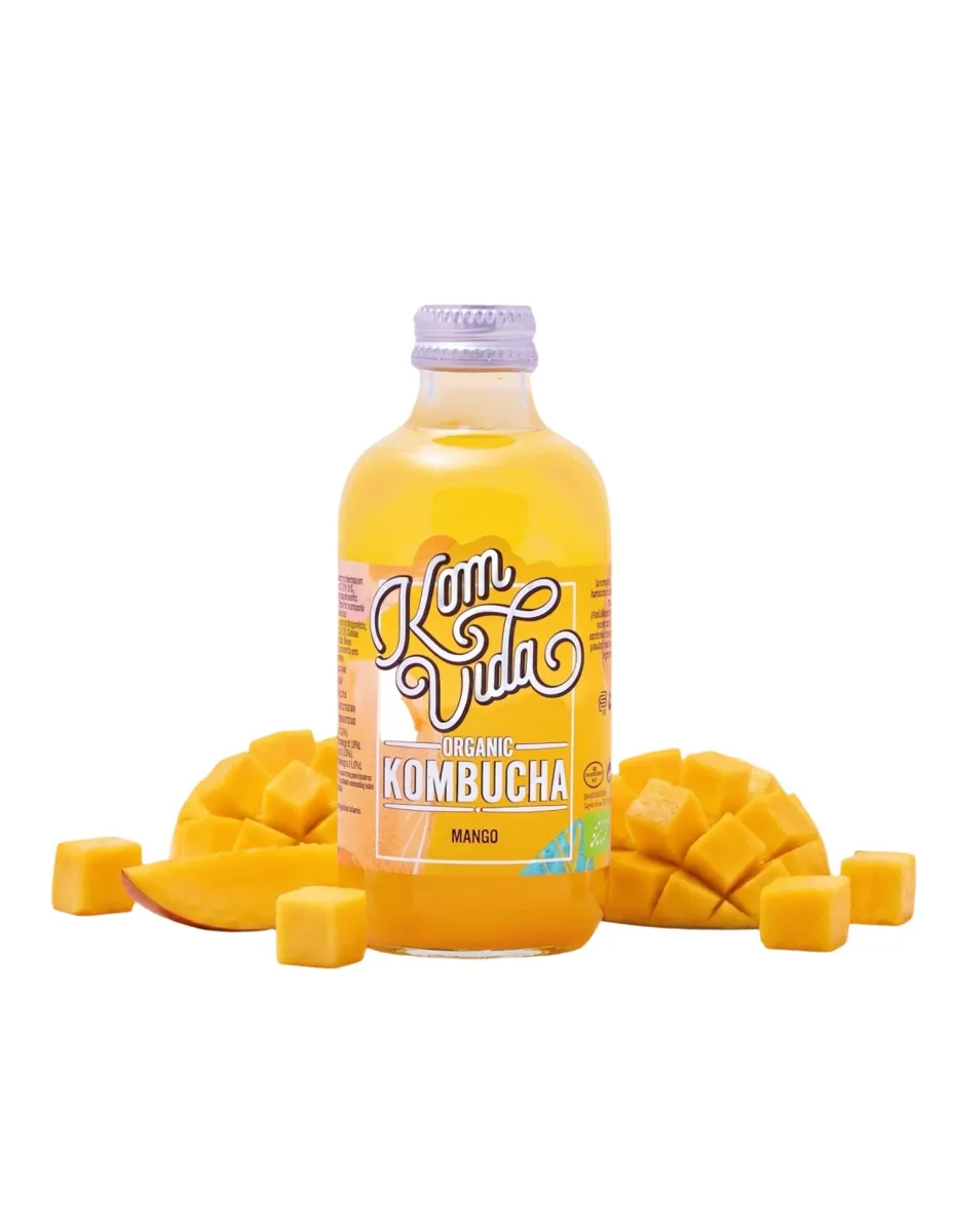 Kombucha, sabor Mango, 250ml