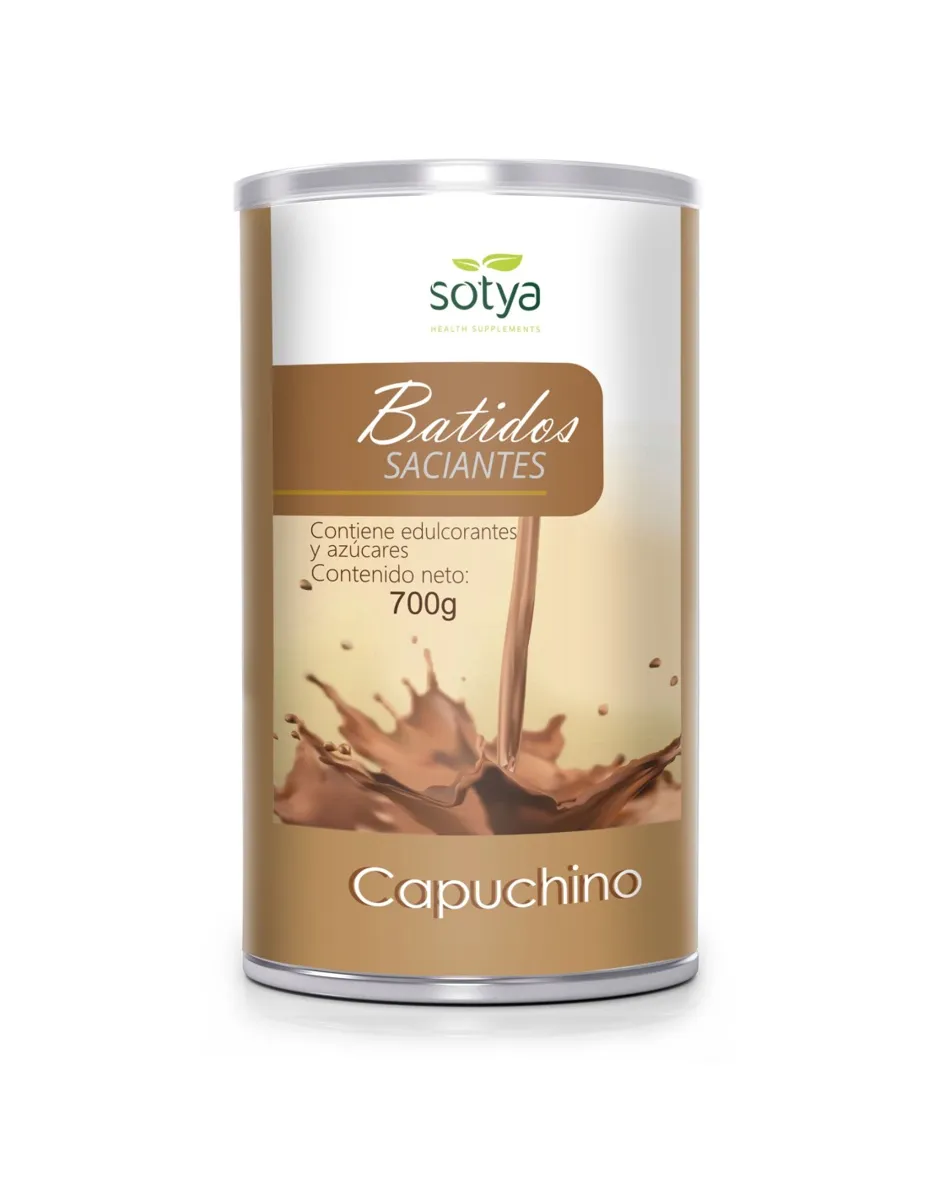 Batido saciante, sabor capuchino, 700 gramos