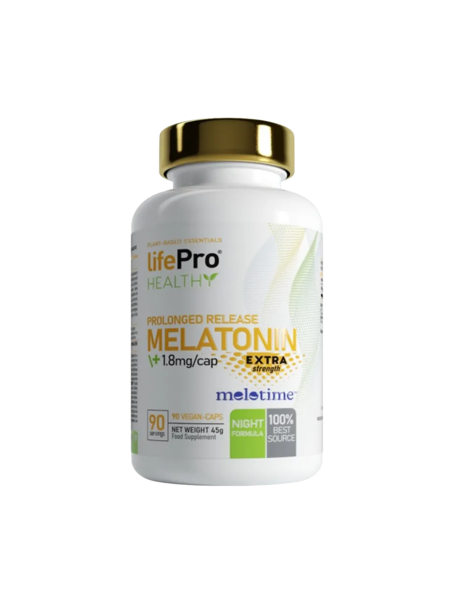 Melatonina, liberación prolongada, 1,8mg, 90 cápsulas