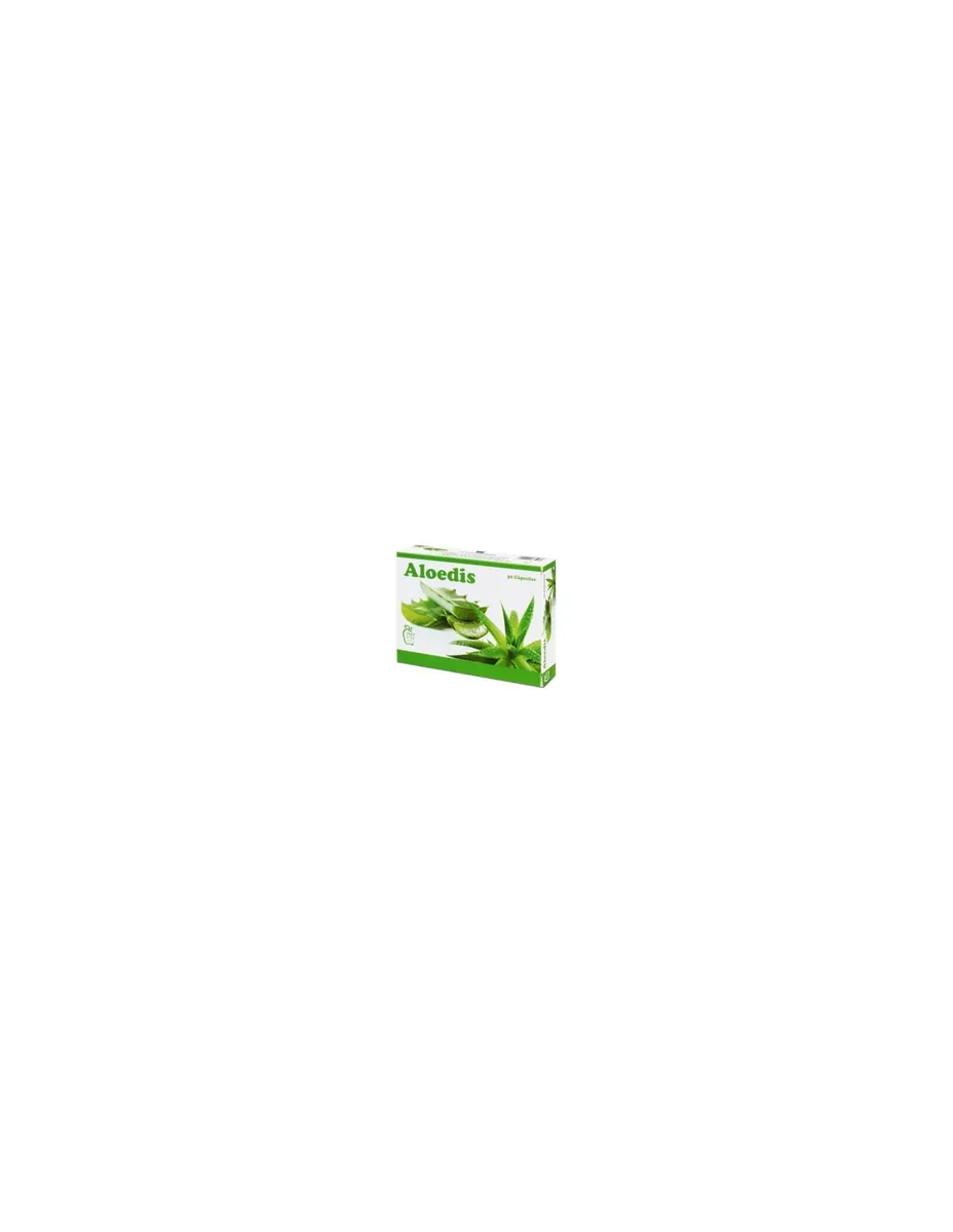 Aloedis, Aloe y Carbón Vegetal, 30 cápsulas