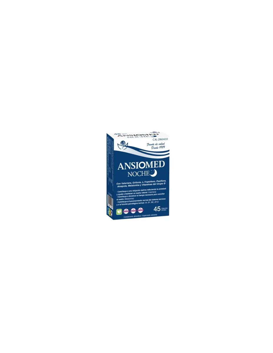 Ansiomed Noche, 45 cápsulas, Bioserum