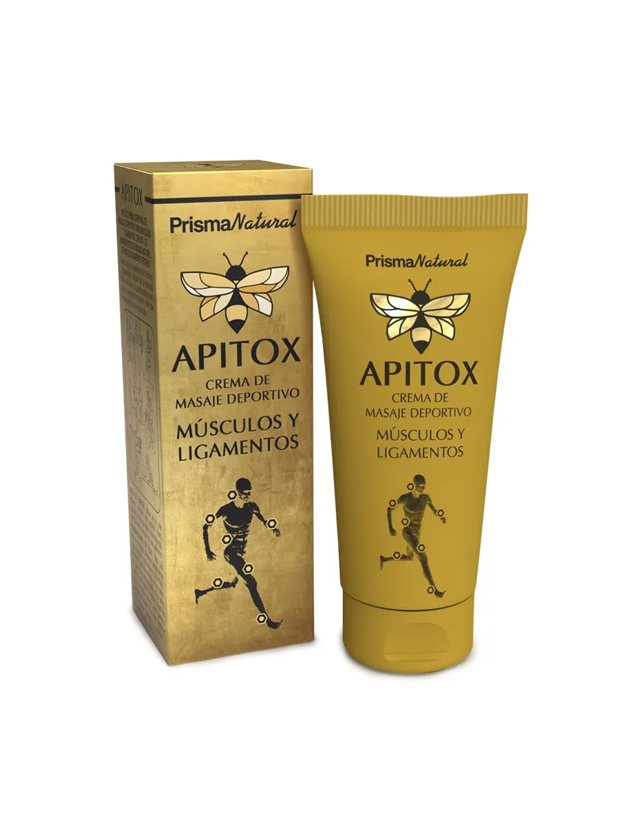 Apitox, Crema de masaje deportivo, Músculos & Ligamentos, 60ml
