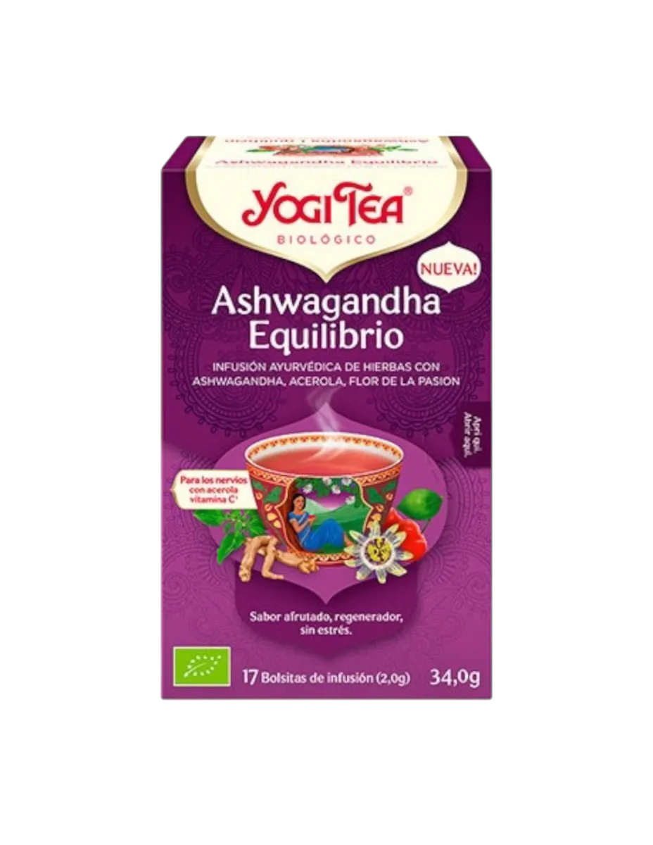 Infusión, Ashwagandha Equilibrio, 17 bolsitas