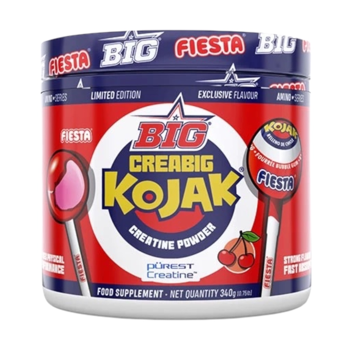 Creatina, "Purest", sabor Kojak, 250 gramos