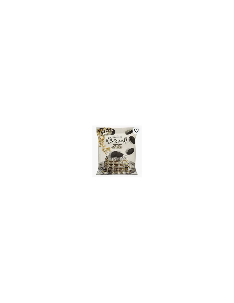 Harina de avena, sabor Black Cookies, 1Kg