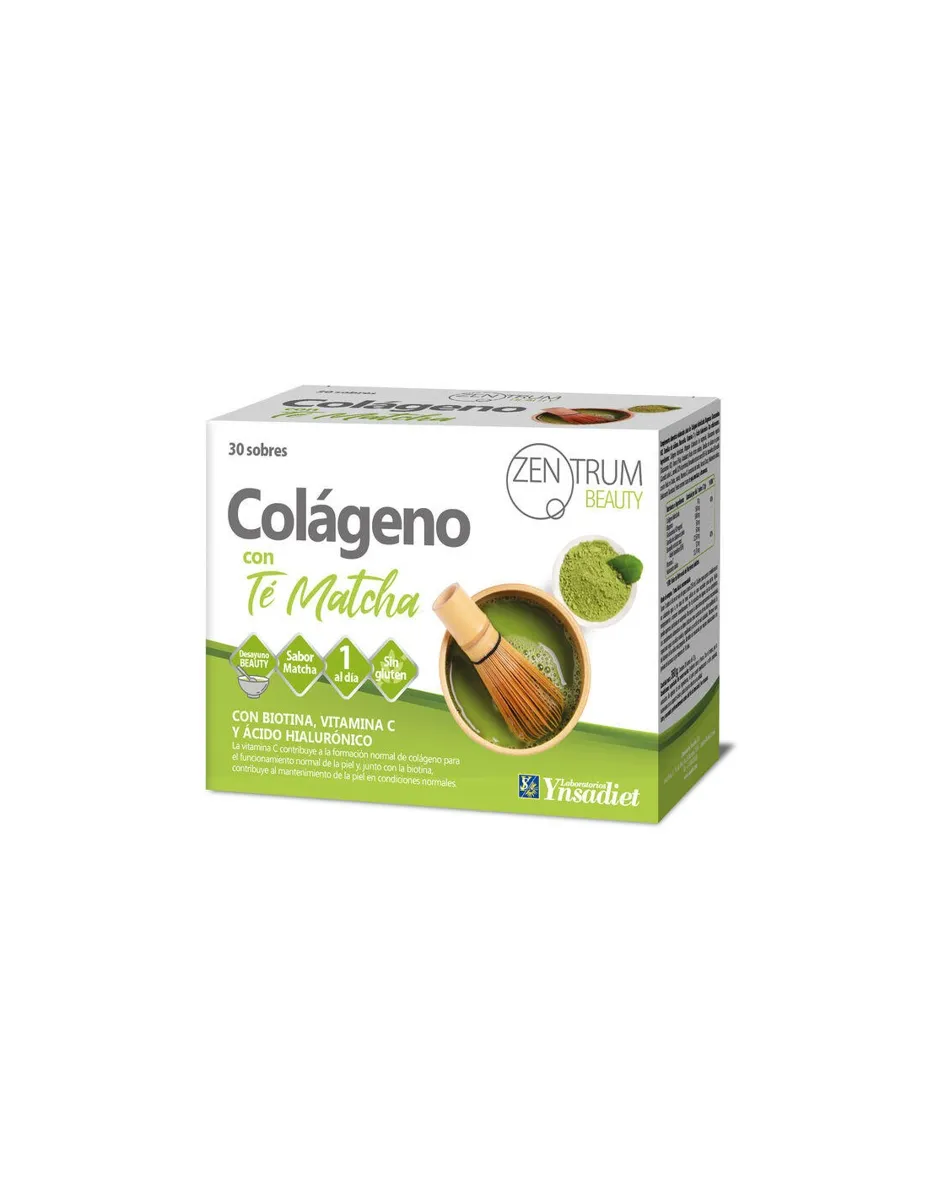 Colágeno con Té Matcha, 30 sobres