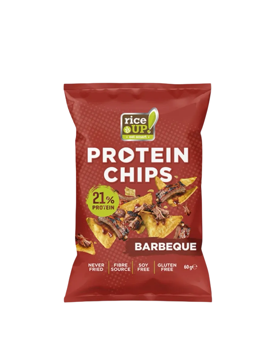 Chips de Proteína, sabor Barbacoa , 60 gramos, Rice Up