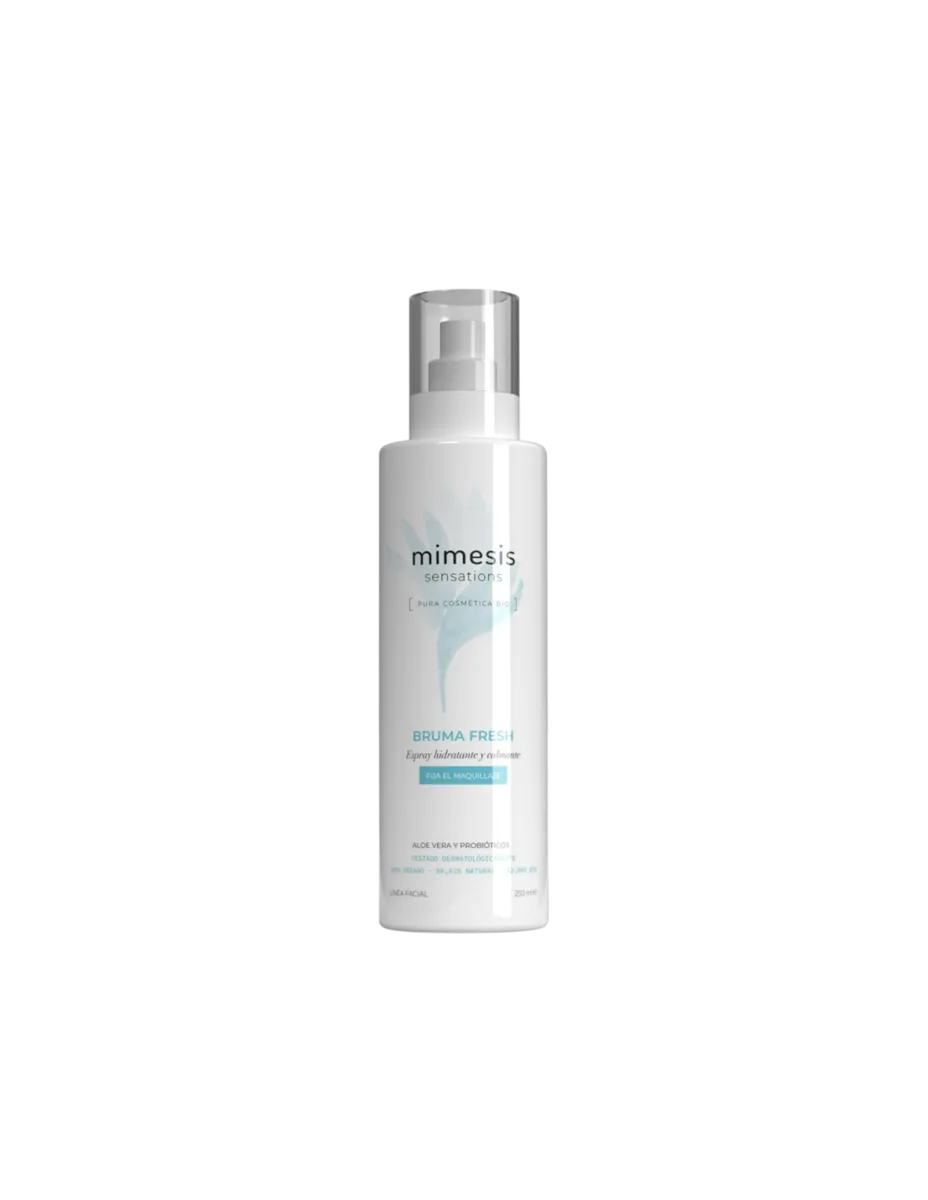 Bruma facial, calmante e hidratante, 250ml, Mimesis