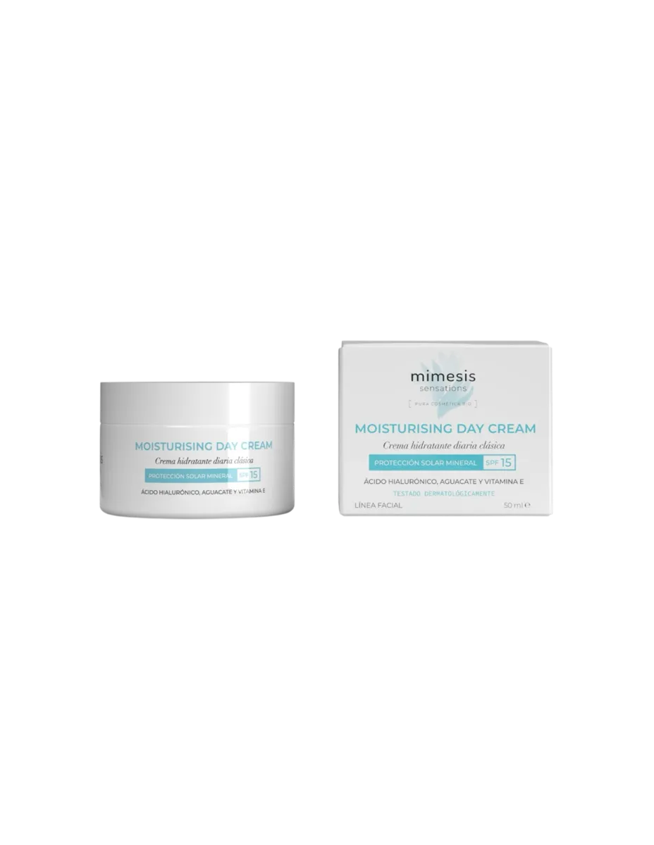 Crema facial de día, SPF 15, 50 ml , Mimesis