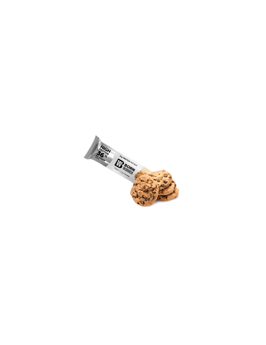 Barrita de Proteínas, (36%), Sabor Galleta Choco Chips, 85 gramos